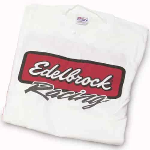 Racing Men's Tee White in Medium