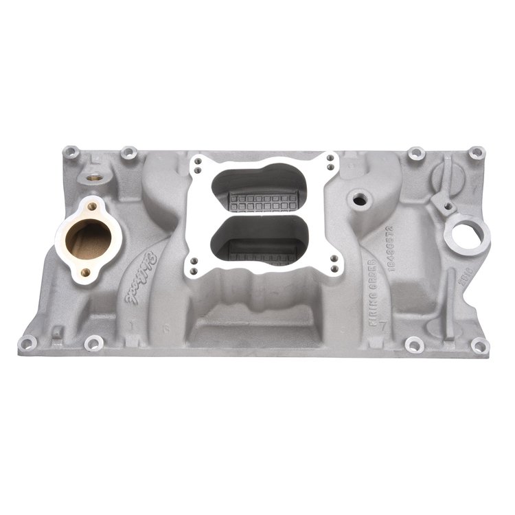 Performer RPM Vortec Marine Intake Manifold Small Block Chevy with Vortec (L31) or Edelbrock E-Tec Cylinder Heads