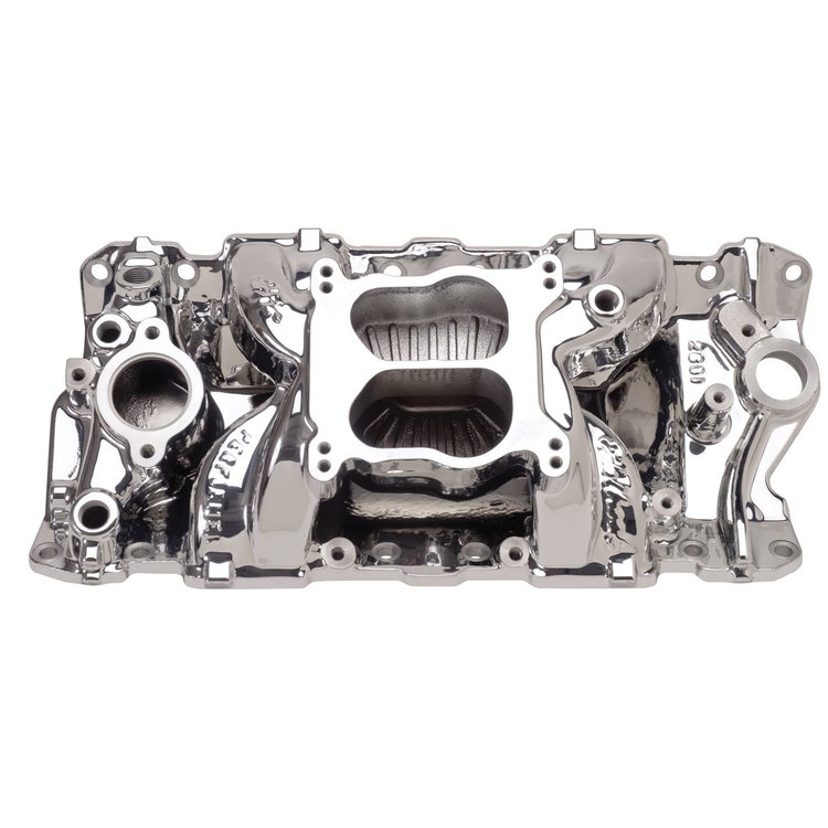 Performer Air-Gap Small Block Chevy Intake Manifold Endurashine