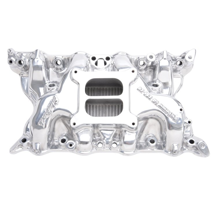Performer 351-2V Ford Cleveland Intake Manifold Polished