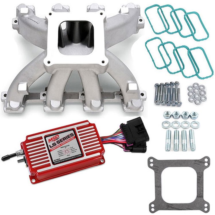Super Victor LS Intake Manifold With MSD Kit LS3