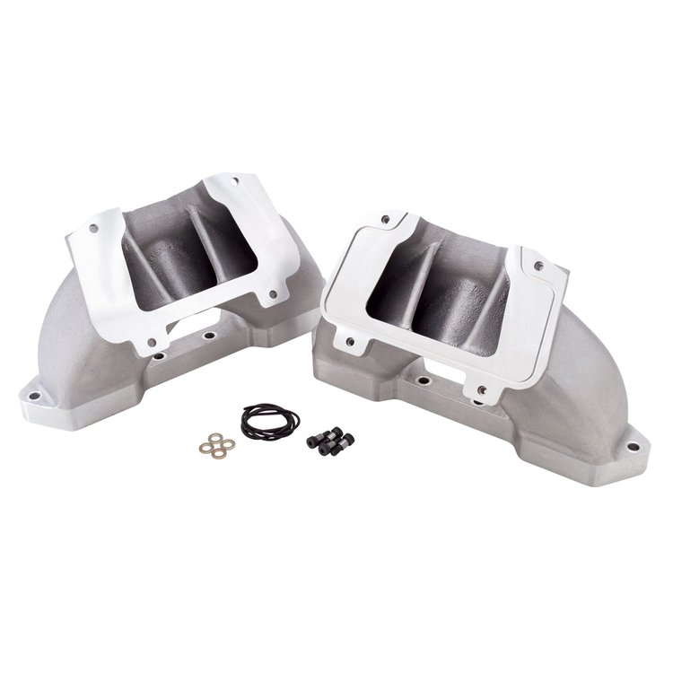 2-Piece Victor Intake Manifold SB-Chevy
