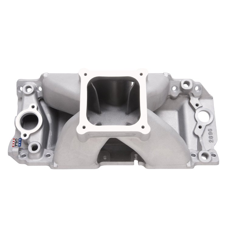 Super Victor II Intake Manifold Big-Block Chevy 9.8 Standard Deck Carb CNC Port Matched 61409 Cylinder Head