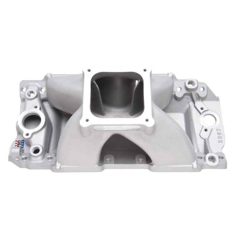 Super Victor II Intake Manifold Big-Block Chevy 10.2 Tall Deck Carb CNC Port Matched 61409 Cylinder Head