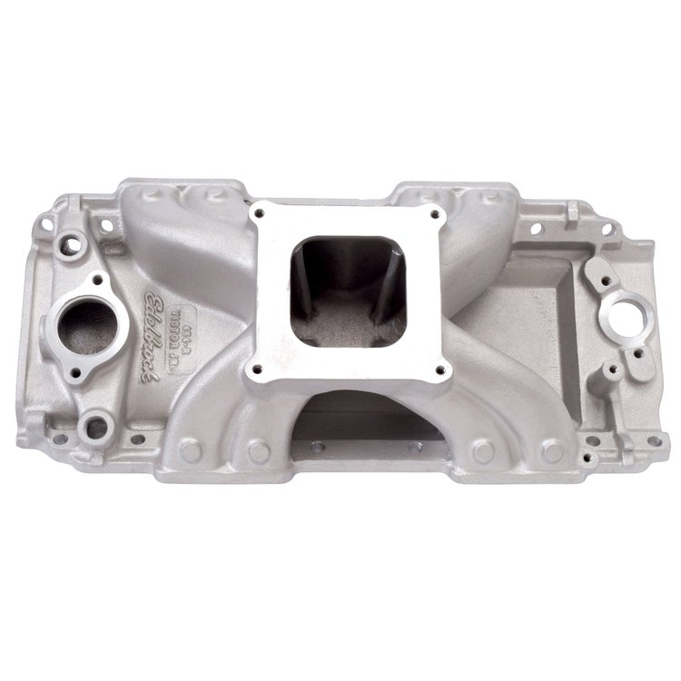 2902 Victor Jr. 454-R Intake Manifold for Big Block Chevy 396-502ci with Rectangular Port Heads