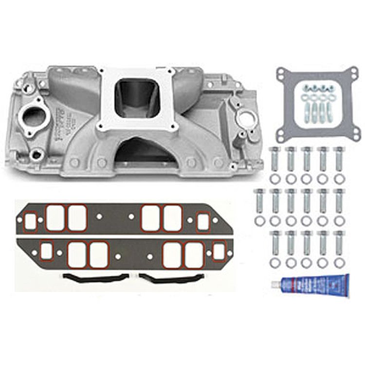 Victor Jr. 454-R Intake Manifold Kit Big Block Chevy with rectangular port heads