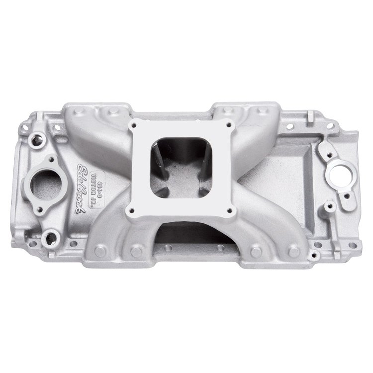 Victor Jr. 454-O Intake Manifold Big Block Chevy with 1975-Earlier large oval port heads