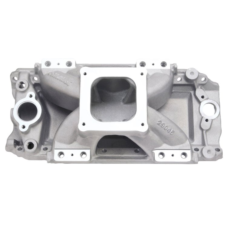 Victor Jr. 454-O Intake Manifold Big Block Chevy w/pre-1975 Large Oval Port Heads