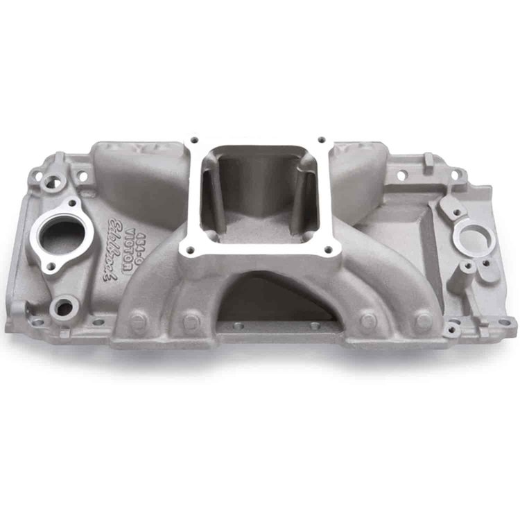 *USED - Victor 454-O Intake Manifold Big Block Chevy with 1975-Earlier large oval port heads