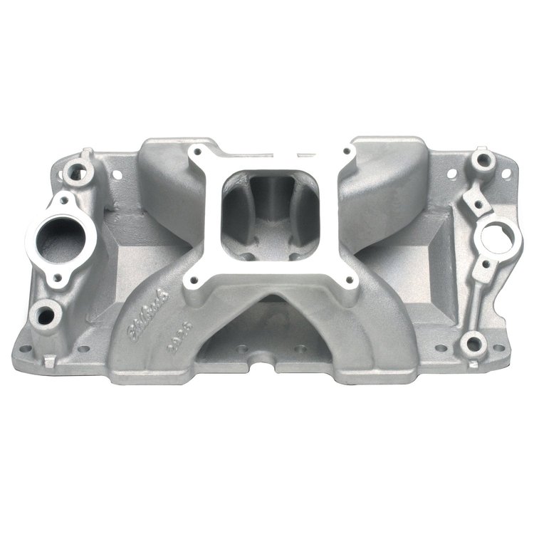 Super Victor Intake Manifold for Small Block Chevy with Raised Intake Port Location 23° Cylinder Heads