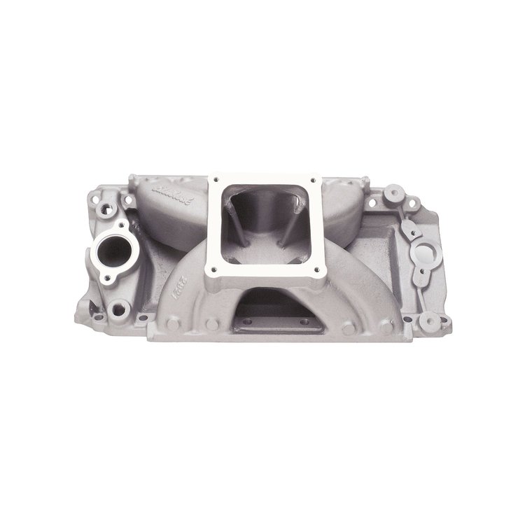 Super Victor BBC Intake Manifold Big-Block Chevy 9.8 Standard Deck Carb