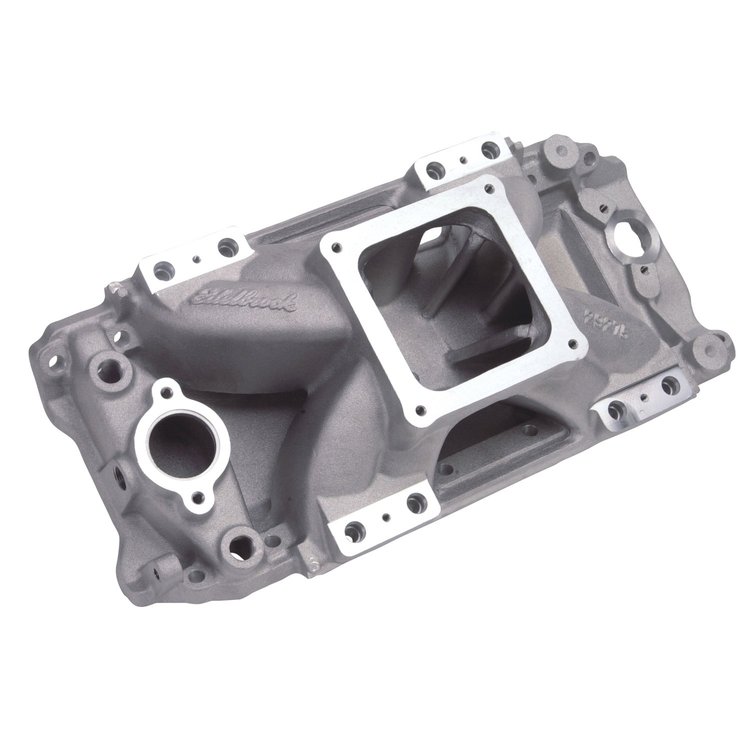 Super Victor BBC Intake Manifold Big-Block Chevy 9.8 Standard Deck EFI