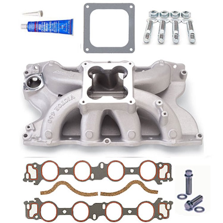 Victor 460 Ford Intake Manifold 4500 Series with Installation Kit