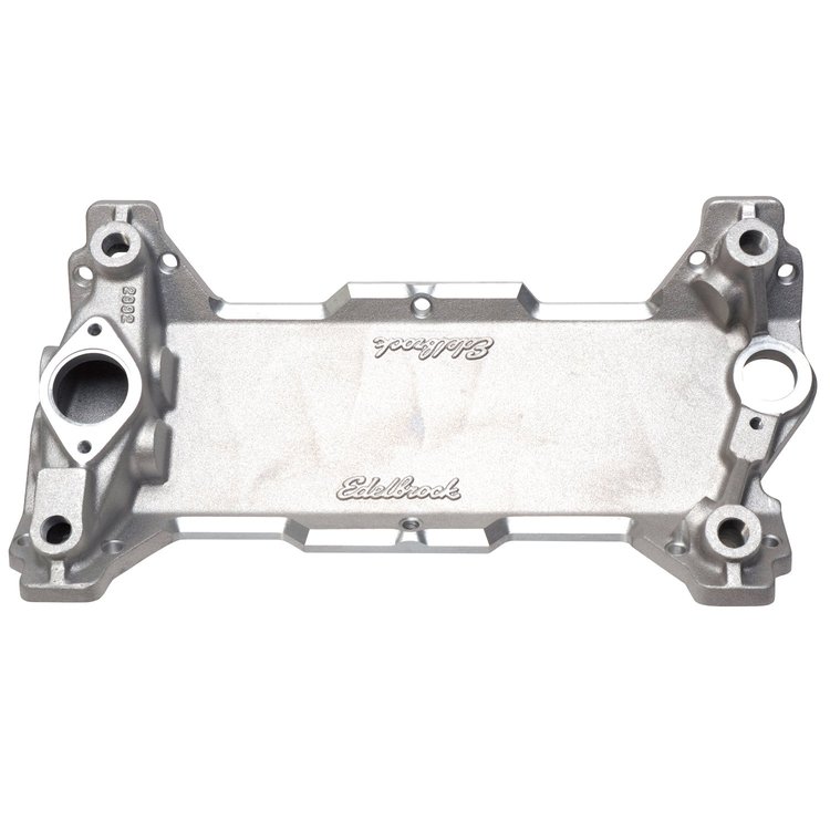 Victor Glidden 15°-18° Intake Manifold Base Only for Small Block Chevy