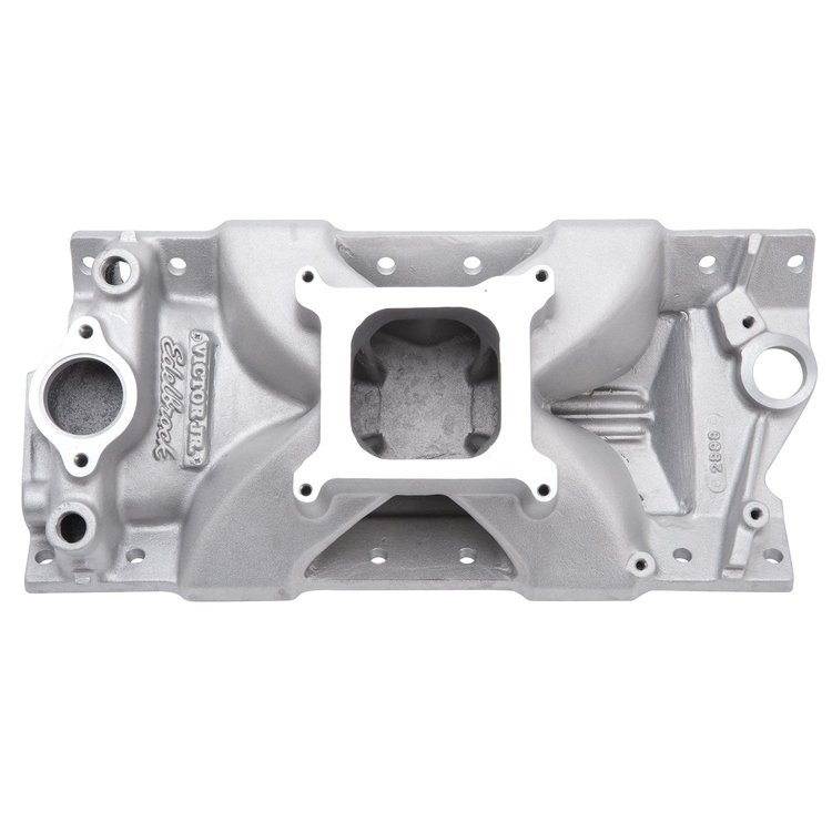 Victor Jr. Tall Intake Manifold Small Block Chevy