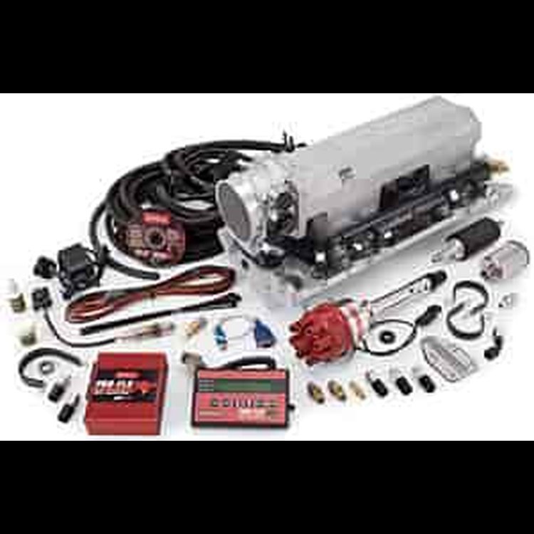 Pro-Flo XT Fuel Injection System BB-Chevy With Oval Ports & 9.8" Deck Height