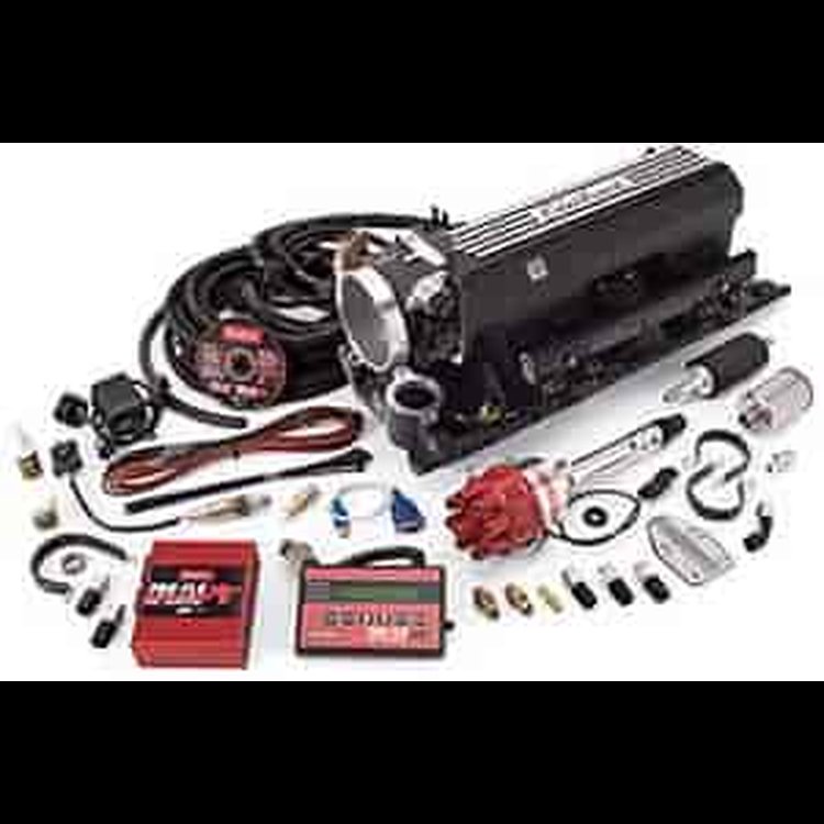 Pro-Flo XT Fuel Injection System BB-Chevy With Oval Ports & 9.8" Deck Height