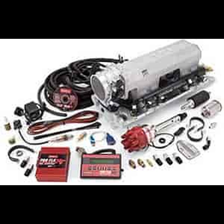 Pro-Flo XT Fuel Injection System BB-Chevy With Oval Ports & 9.8" Deck Height