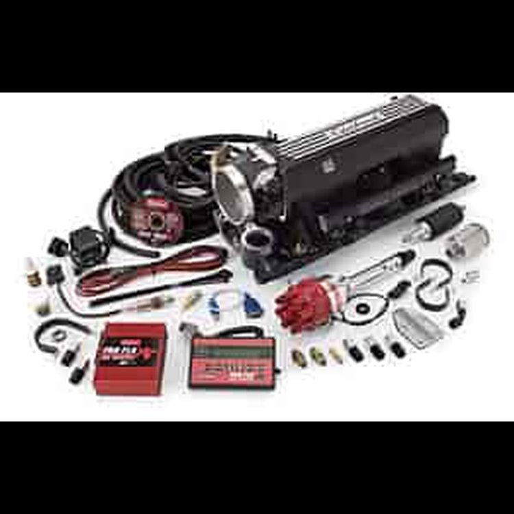 Pro-Flo XT Fuel Injection System BB-Chevy With Oval Ports & 9.8" Deck Height