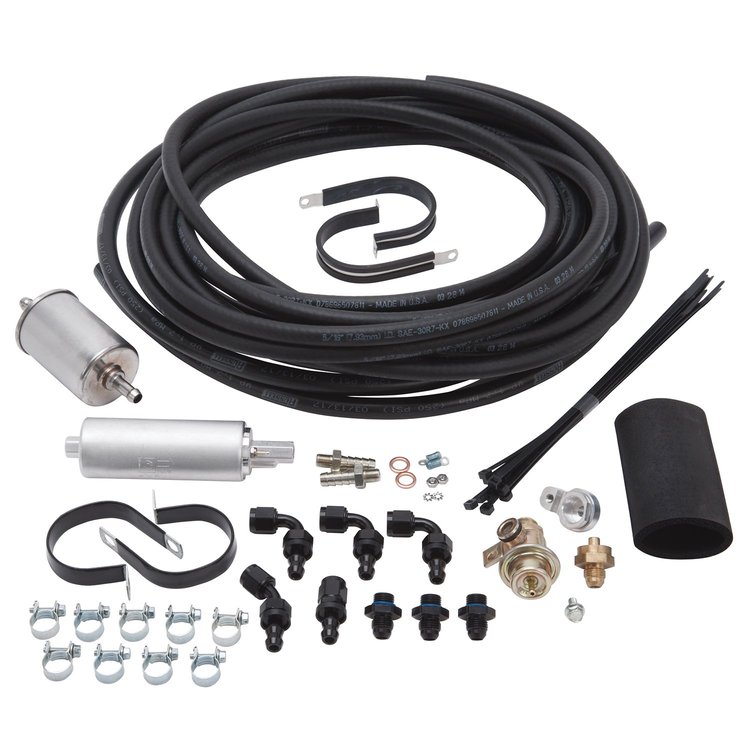 Return-Style EFI Fuel System Kit, 67 GPH at 43 PSI, Supports 600 HP