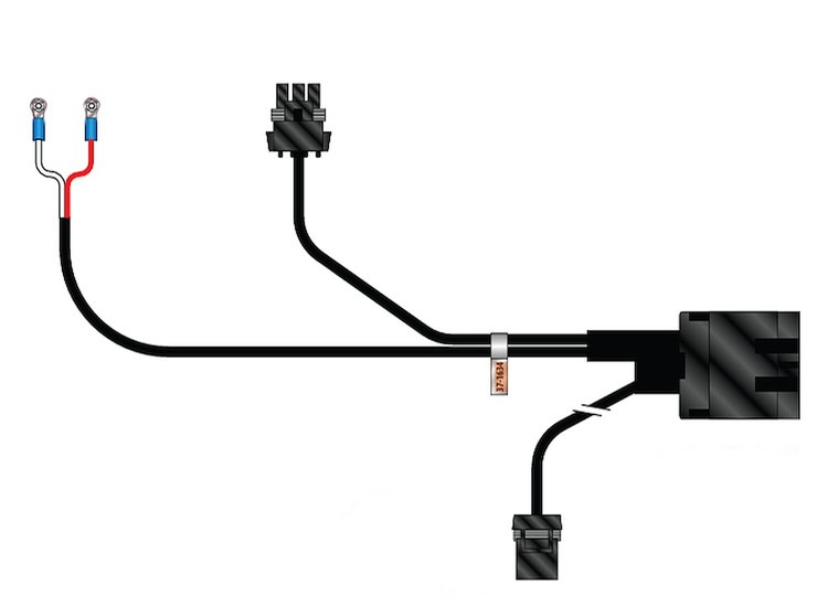 37-1634 Pro Flo 4 Coils/IAC Sub Harness