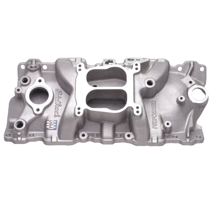 Performer EGR Intake Manifold for Small Block Chevy
