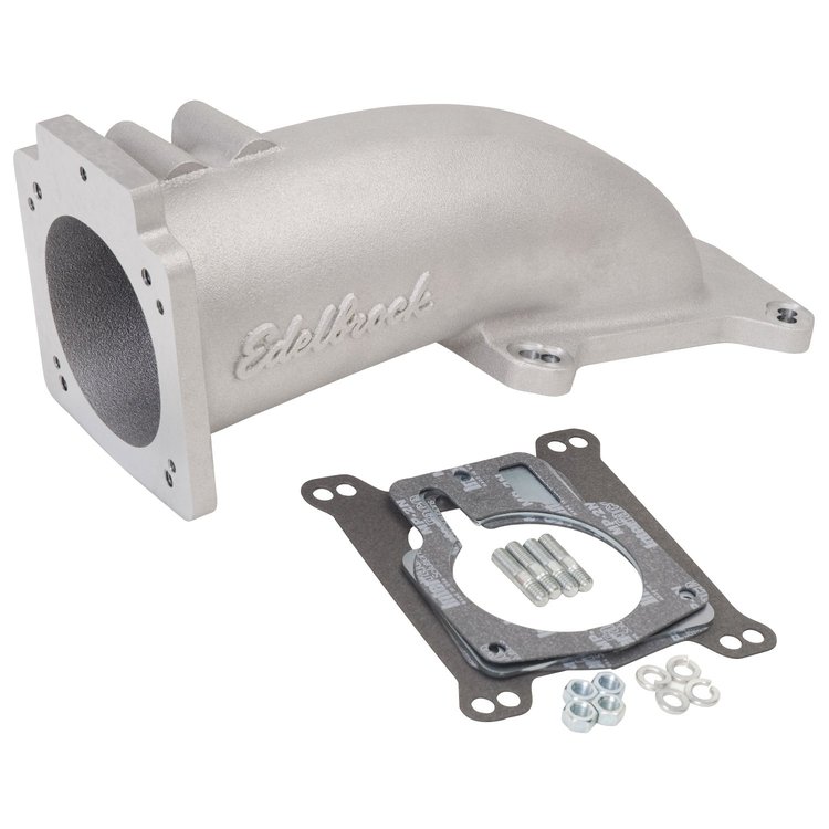 Ultra Low Profile Intake Elbow for 90mm Throttle Body to 4150 Square-bore Flange