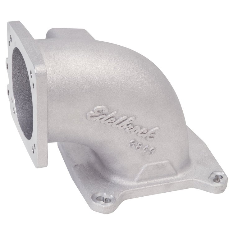 High Flow Intake Elbow for 95mm Throttle Body to 4150 Square-Bore Flange