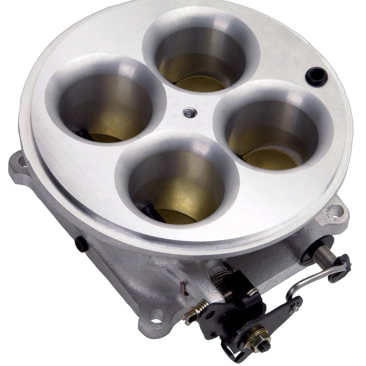 Universal 4-Barrel Throttle Body 4500 Style Flange
