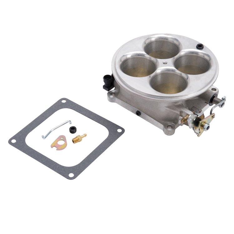 Universal 4-Barrel Throttle Body 4500 Style Flange