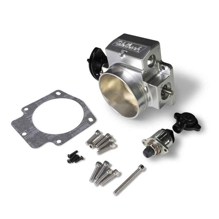 Victor Series 90mm Billet Aluminum Throttle Body for Cable-Driven LS Gen III and IV [Satin]