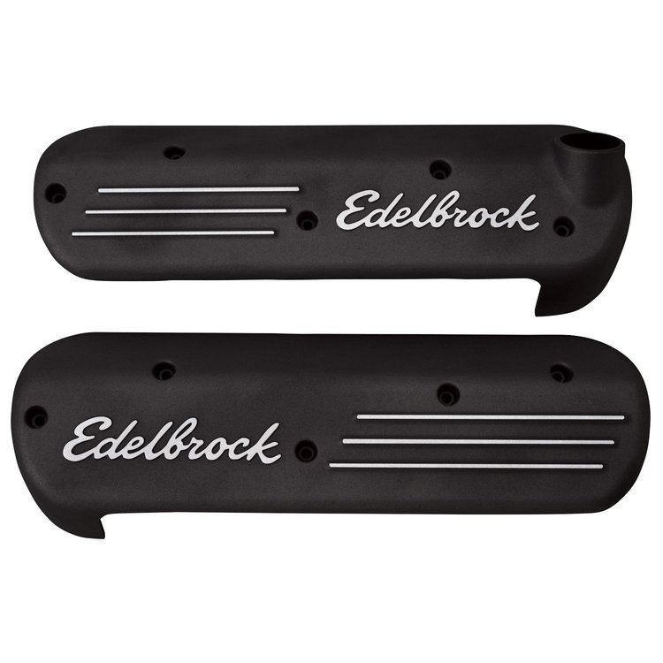 GM Gen III LS Series Aluminum Coil Covers in Black Powder Coated Finish
