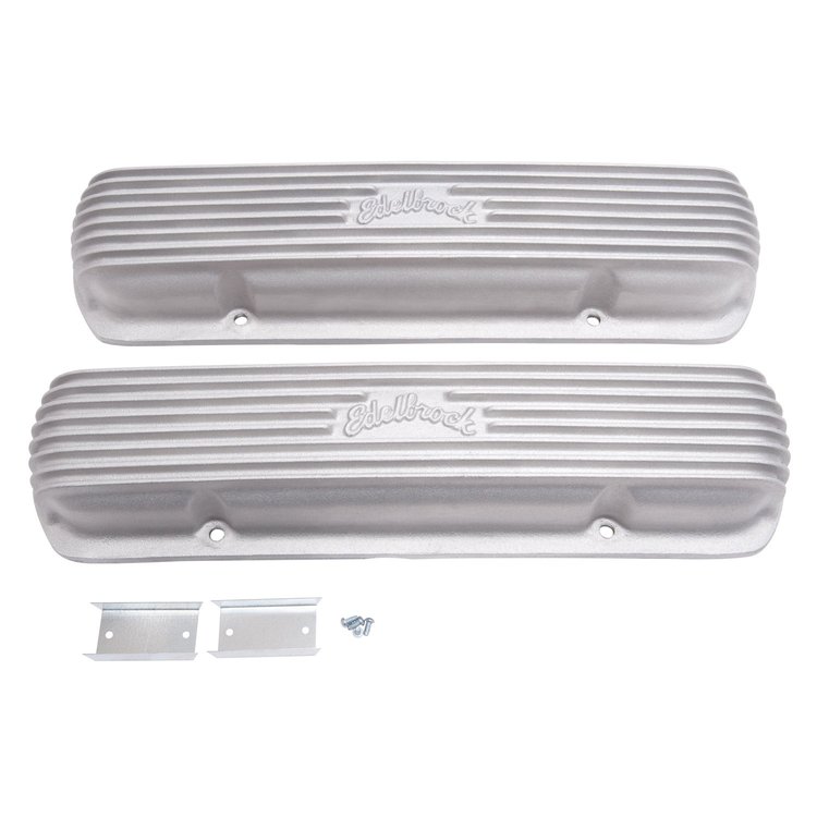 Classic Finned Valve Covers 1962-1979 Pontiac 301-455 V8