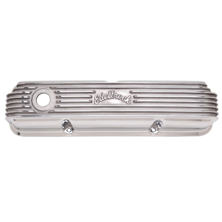 Classic Series Tall Aluminum Valve Covers for 1958-1976 Ford FE V8 [Polished]