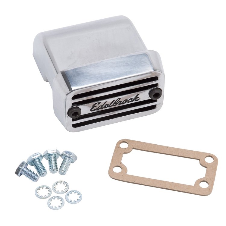 Elite Series Die Cast Aluminum Valve Cover Breather in Polished Finish