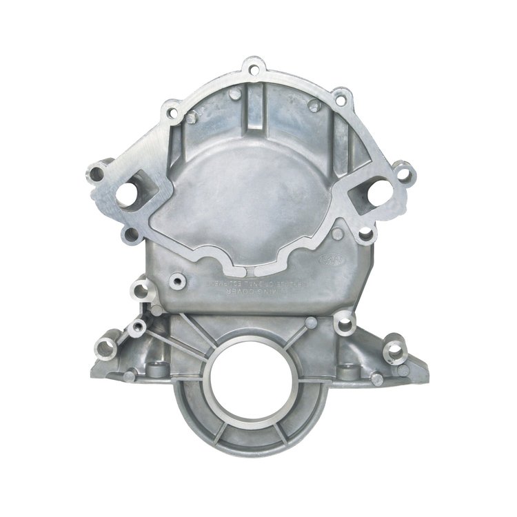 Aluminum Timing Cover for 1986-1993 Ford 5.0L & 1988-Later 5.8L with Reverse Rotation Water Pump