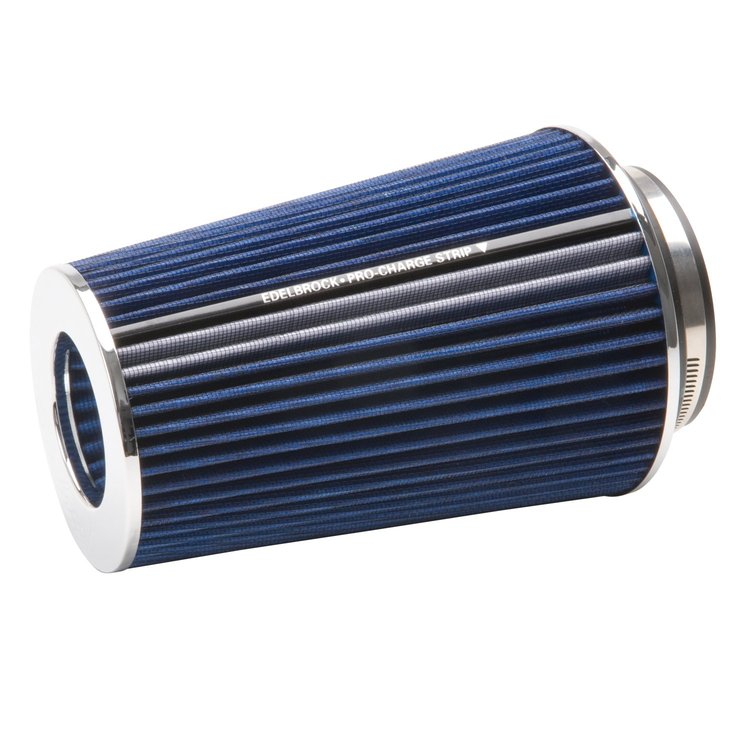 Universal Blue Tall Conical Air Filter with 10.50" Overall Length for 3",3.5", and 4" Air Intake Systems