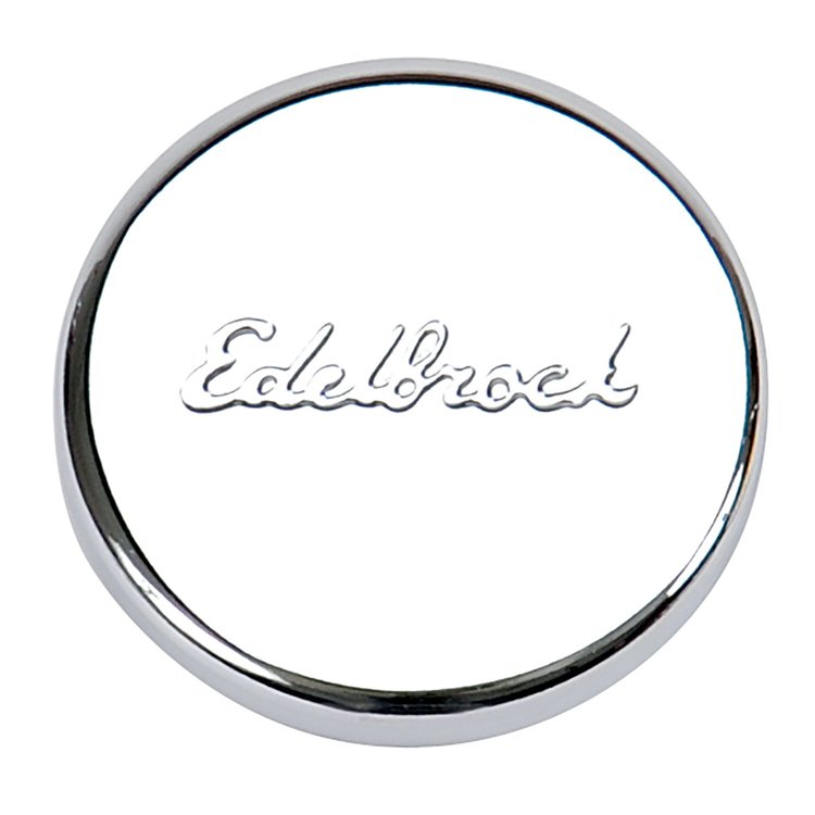 Oil Fill Plug Chrome Finish