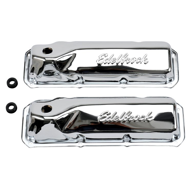 Signature Series Chrome Valve Covers for 1970-1980 Ford 351M-400 and 351C V8