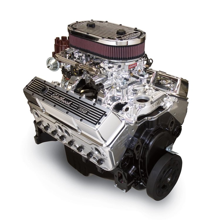 Performer Dual Quad SBC 350ci/315hp Crate Engine w/ RPM Air-Gap Manifold