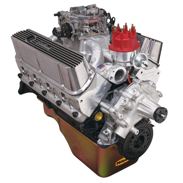 Performer RPM Small Block Ford 347ci Crate Engine, Front Sump Oil Pan