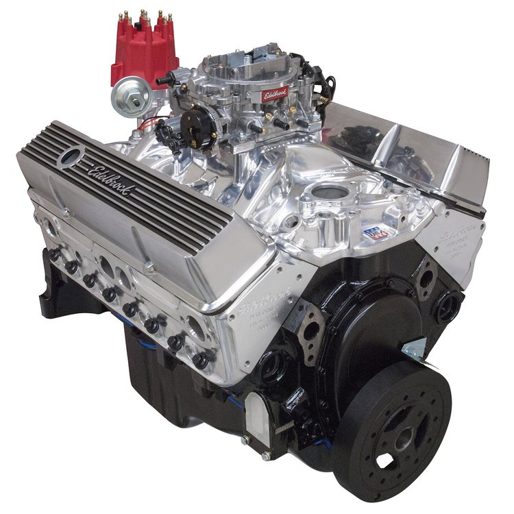 Performer SBC 350ci / 320HP Polished Crate Engine w/o Water Pump