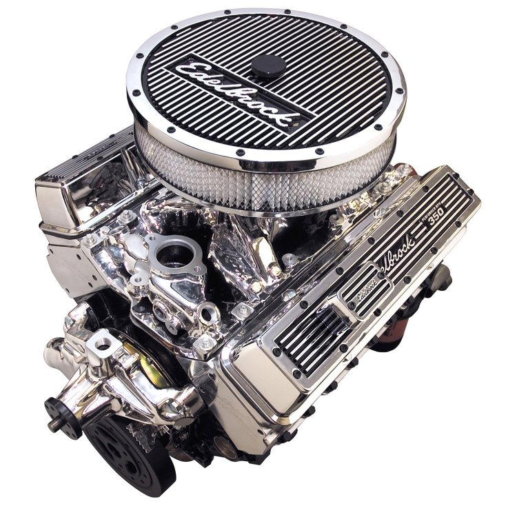 Performer RPM E-Tec SBC 350ci 435hp Endurashine Crate Engine, Short Pump
