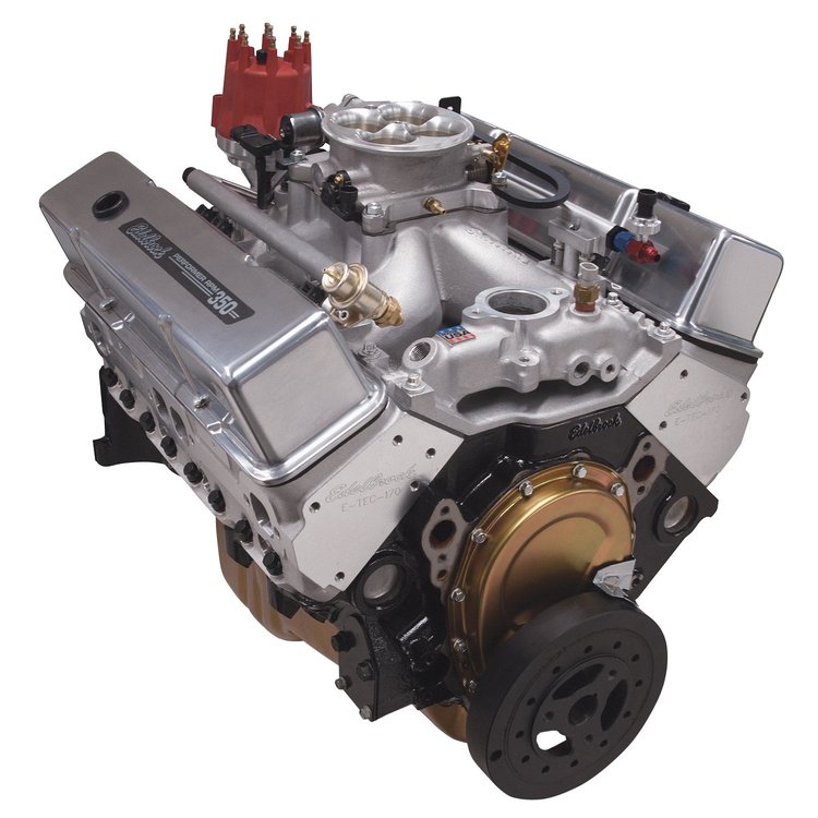 Performer RPM E-Tec Small Block Chevy 350ci / 440 hp Crate Engine with RPM Air-Gap Intake & Pro-Flo 3 EFI