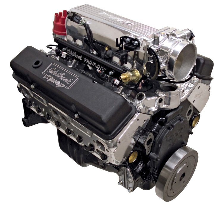 Hi-Torq 383 Pro-Flo XT EFI Small Block Chevy 408hp Polished Crate Engine