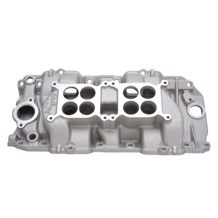 Performer Intake Manifold Dual Quad, Rectangle Port, 1500-6000 rpm