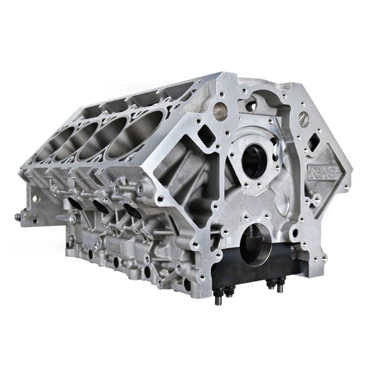 RHS LS Aluminum Race Engine Block, Tall Deck, 4.120 in. Bore Unhoned