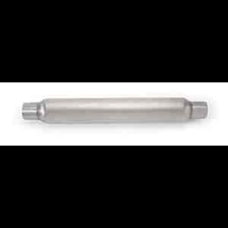 Universal Street Rod Muffler 2-1/4" In/Out