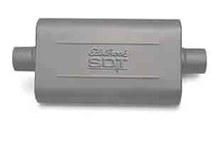 Sound Deflection Technology Muffler Inlet & Outlet: 2-1/4"