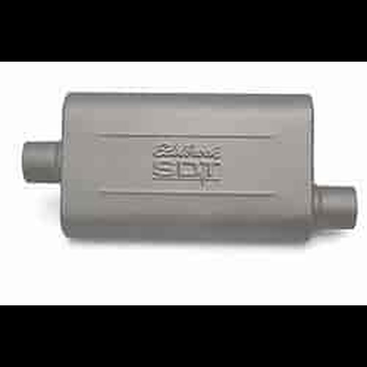 Sound Deflection Technology Muffler Inlet & Outlet: 2-1/2"